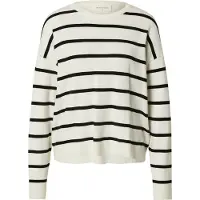 MSCH Copenhagen Pullover 'Maura Rachelle' preto / branco