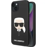 Karl Lagerfeld Capa De Telefone Klhcp14mslkhbk Iphone 14 Plus15 Plus 6.7 Silicone Karl`s Head