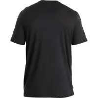 Icebreaker - Vestuário caminhada - M Merino 150 Tech Lite SS Tee Black para Homem - Tamanho M - Preto