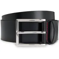 HUGO para homem. 50541171 Cinto Olpian preto (80 cm), Casual, Pele