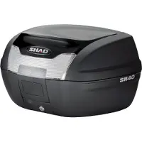 Shad Tampa Da Caixa De Metal Preta Sh40 Para A Caixa Superior