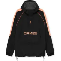 OAK25 Casaco funcionais 'Commute Rainbreaker' laranja / preto