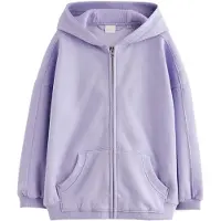 Next Casaco em moletão roxo
