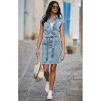 HEINE Vestido azul