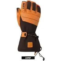 Lenz - Luvas ski - Heat Glove 9.0 Finger Cap Men Marron / Noir para Homem - Tamanho M - Laranja