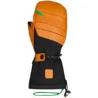 Lenz - Luvas ski - Heat Glove 9.0 Finger Cap Mittens Men Marron / Noir para Homem - Tamanho L - Laranja