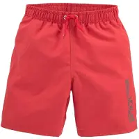 s.Oliver Calções de banho cinzento escuro / vermelho