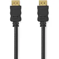 Nedis Cabo Hdmi Cvgb34060bk100 De Alta Velocidade Por Ethernet Hdmi-hdmi 4k Arc 18 Gbps 10 M 60hz