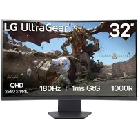 LG Monitor Ultragear 32gs60qc-b 31´´ Qhd Va Led 180hz