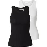 Weekday Top preto / branco