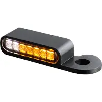 HeinzBikes Pisca/luz de presença com armação LED PRETO, MODELOS S > 2014
