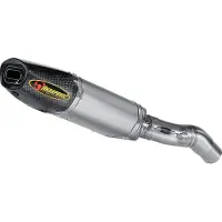 Akrapovic Silenciador Slip-on Não Homologado Slip-on Line Kawasaki Zx-6r 07/08 S-k6so5-hact