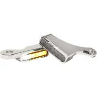 HeinzBikes Pisca com armação LED crom. PISCA+LP,XL 15-17 CROMADO