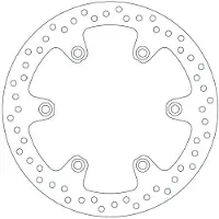 FERODO Disco De Freio Fmd0010r