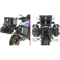 Givi Montagem De Malas Laterais Bmw F 900 Gs 2024 One-fit Monokey Cam-side Plos5145cam