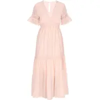 Faina Vestido cor-de-rosa