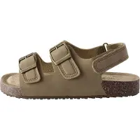 Next Sapatos abertos 'Touch' bege escuro