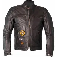Helstons Tracker Natural jaqueta de couro Preto 2XL