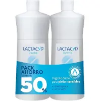 Lactacyd Derma Gel da Bagno 2x1000ml — Gel detergente corpo