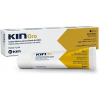 Kin Oro Crema Fissante Extra Forte 75ml — Crema adesiva per protesi dentaria