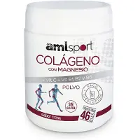 Amlsport Colagénio Em Pó Magnesium/vitamin C+b1+b2+b6 Morango 350g
