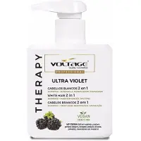 Voltage Therapy Ultra Violet White Hair 2 in 1 — Shampoo-Maschera