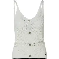 KOROSHI Top de malha preto / branco
