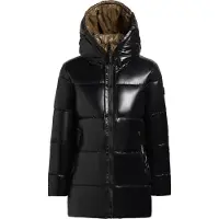 Khujo Sobretudo de inverno 'Grana-YM' preto
