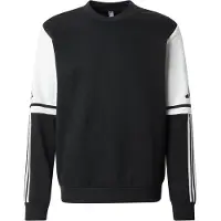 Adidas Sweatshirt de desporto 'SQ25' preto / branco