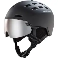 Head - Capacetes ski homem - Radar Black para Unissexo - Tamanho 52-55 cm - Preto