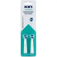 Kin Refis De Cabeça Para Escova De Dentes Total Clean Electric 2 Unidades