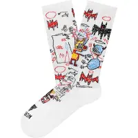 Jimmy Lion Meias Longas Athletic Basquiat Batman