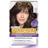 L'Oréal EXCELLENCE Cool Creme 4,11 castaño ceniza intenso