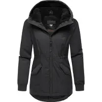 Ragwear Casaco funcionais 'Dowey Warm Rain' preto