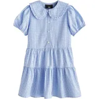 Next Vestido azul / branco