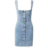 Marina Hoermanseder Vestido 'Lani' azul ganga