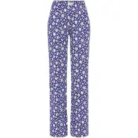LASCANA Calças de pijama índigo / verde pastel / branco natural