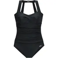 LASCANA Fato de banho modelador preto