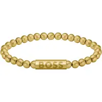BOSS Bracciale Sphere Perline Oro 19 Cm — Bracciale
