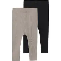 TWO SOON Leggings greige / preto
