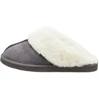 Next Pantufa cinzento escuro / branco