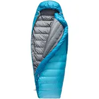 Sea to Summit - Sacos-cama trekking - Trek Women's -1C/30F Down para Mulher - Tamanho Longo - Azul