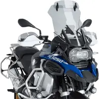 Puig Vidro Touring com fixação de spoiler R 1200/1250 GS, ano de fabrico 2013-