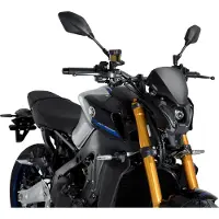 Puig Tampa frontal New Generation Sport Plus MT-09, 21-, preto mate