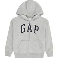 Gap Casaco em moletão 'HERITAGE' cinzento / preto