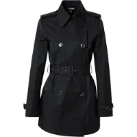 Ralph Lauren Sobretudo meia-estação preto