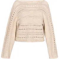 Faina Pullover bege