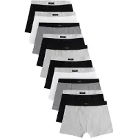 Next Cueca acinzentado / preto / branco
