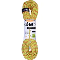 BEAL - Cordas escalada - Booster III 9,7mm Dry Cover Anis para Unissexo - Tamanho 60 m - Amarelo