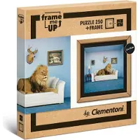 Clementoni , Frame Me Up, Leão, Quebra-cabeça, Unissex, 250 peças